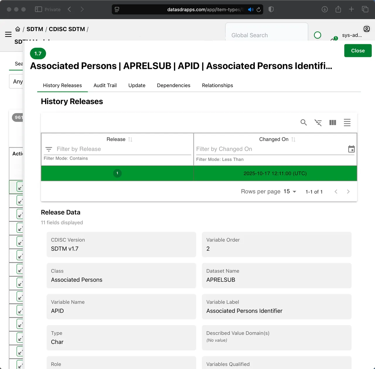 History & Releases - Date-based version packaging